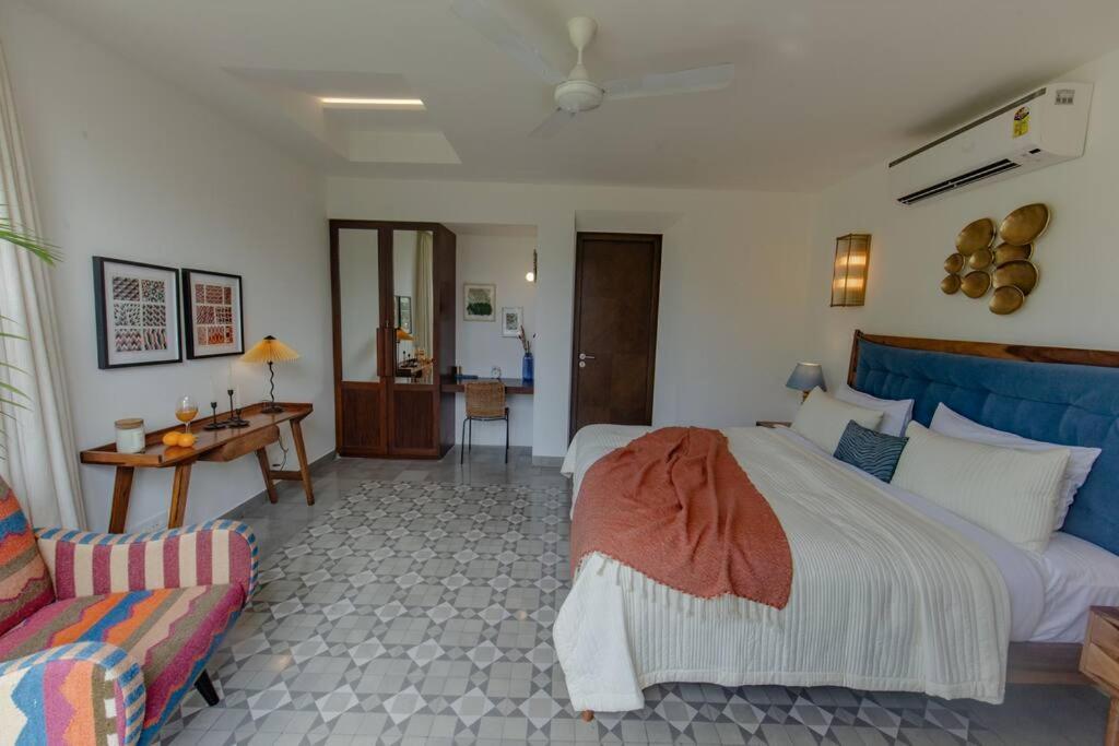 Presidential Luxury Villa Anjuna With Pvt Pool & Bathtub, Most Prime Location Exterior foto